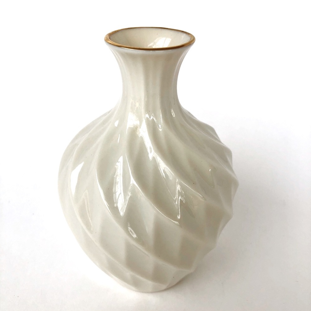 Vintage Lenox Swirl Bud Vase Richmond Collection